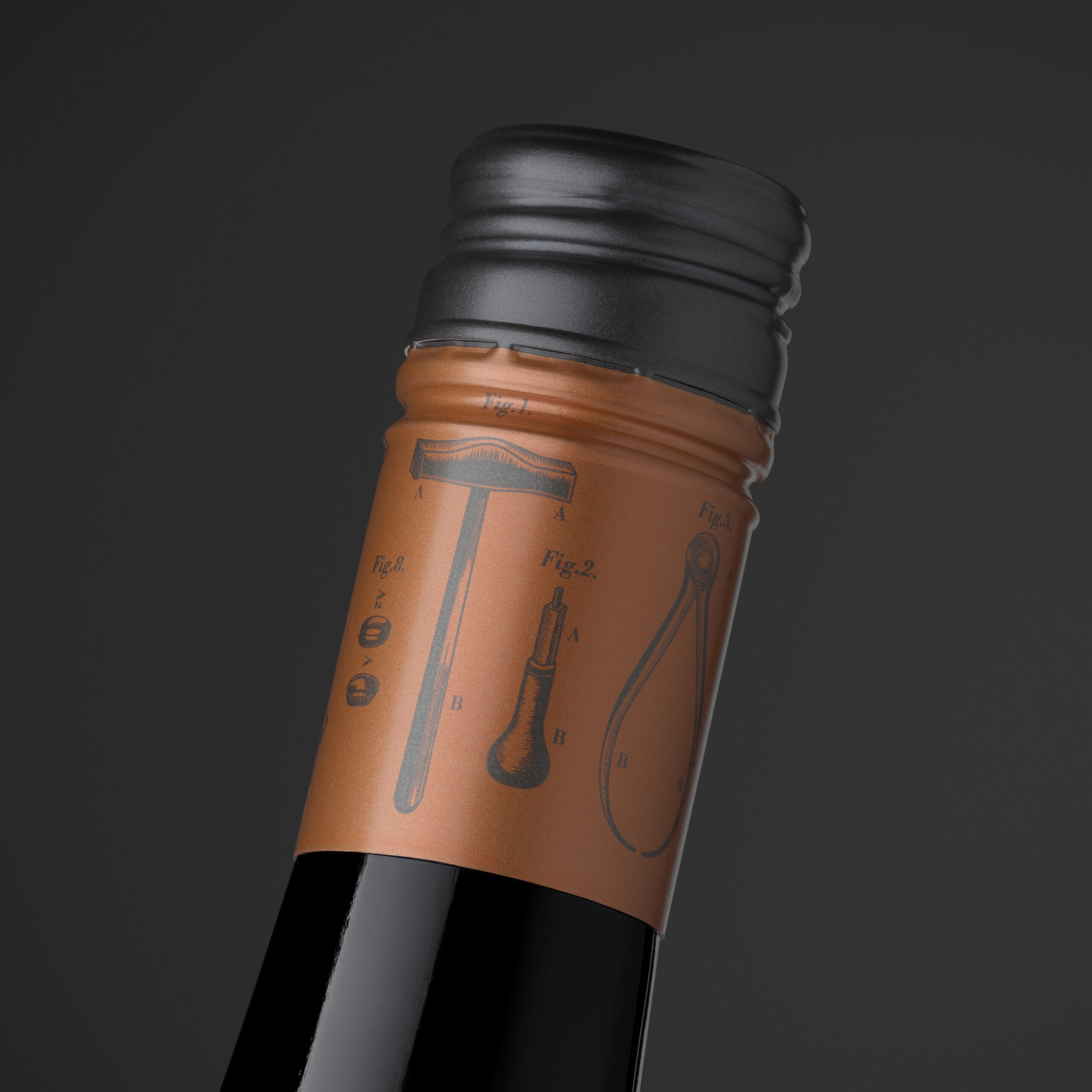 Bottle photography as refined as your wine by CSP Creative